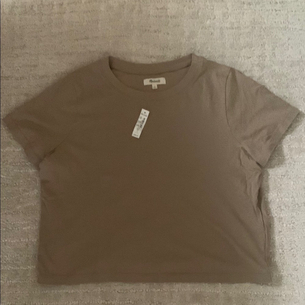 Madewell cotton boxy tshirt